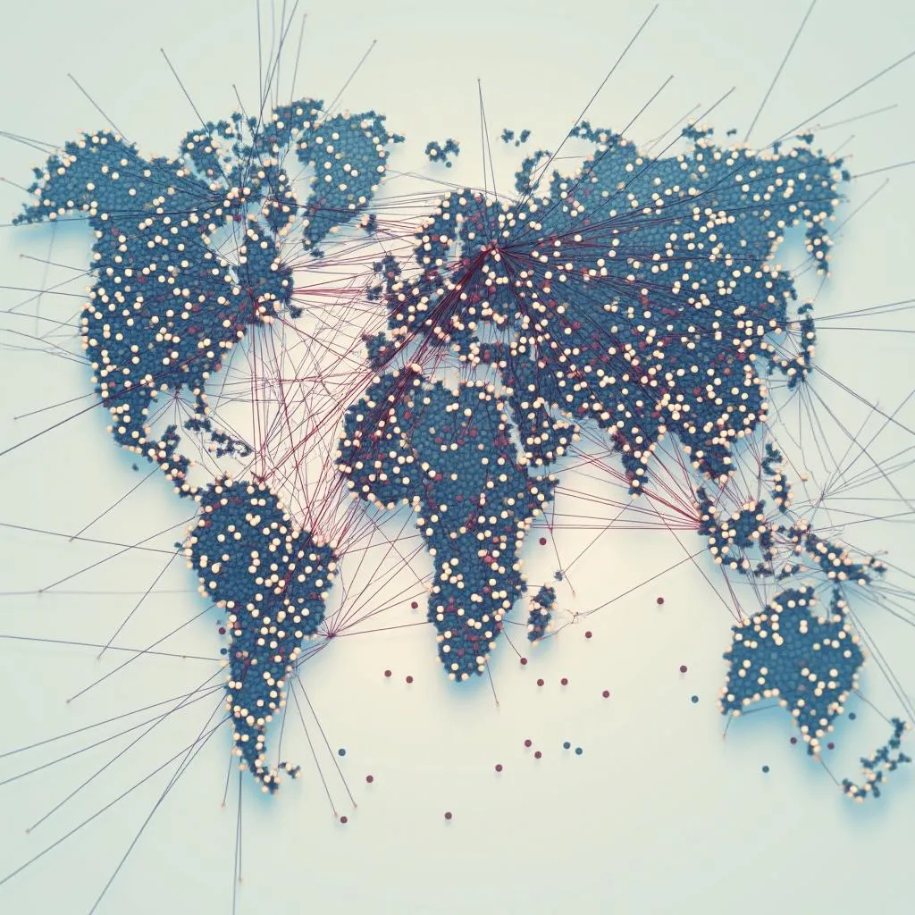 Red global de contactos financieros
